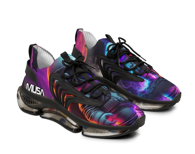 Only once/ Men's Mesh Sneakers/ astronaut boy