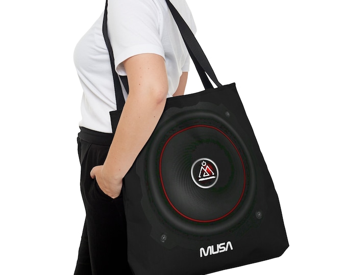 Music speakers-Tote  Bag (AOP)