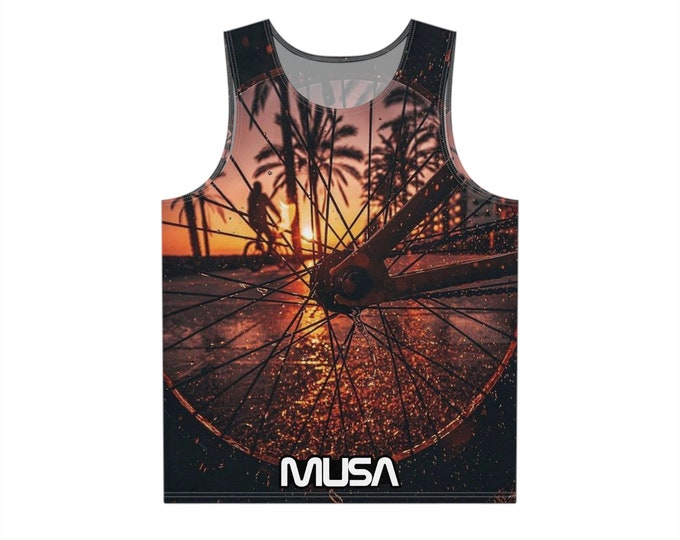 Clothes for summer/Photography/ men's Tank (AOP)clothes for the heat