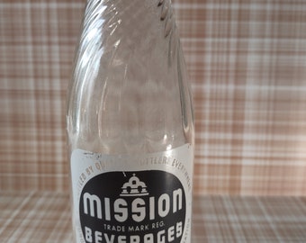 Vintage Mission Beverage Bottles