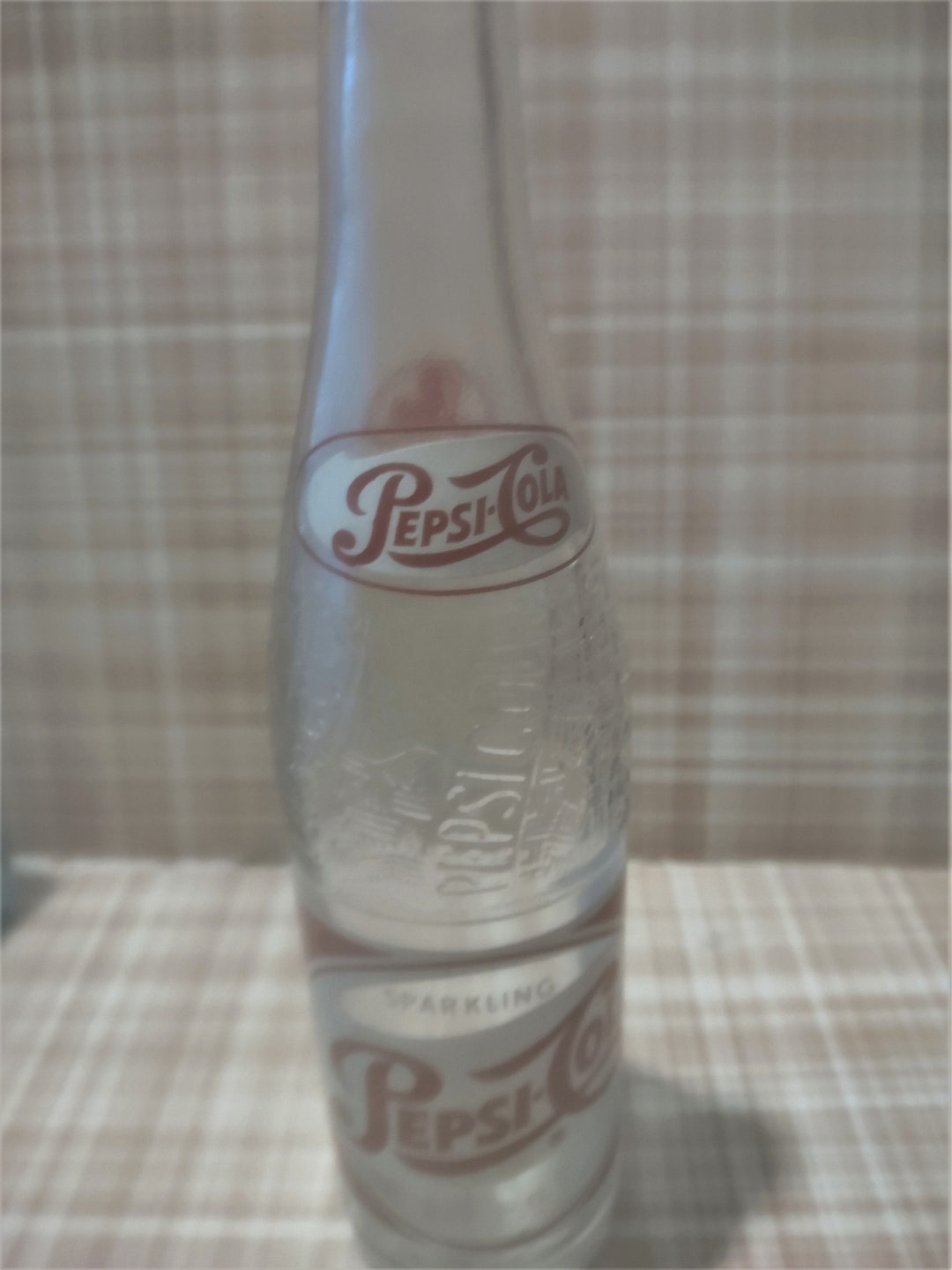 Vintage Pepsi Cola Bottle - Etsy
