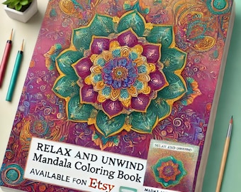 Mandala Coloring Book – 172 Intricate Designs, Stress Relief