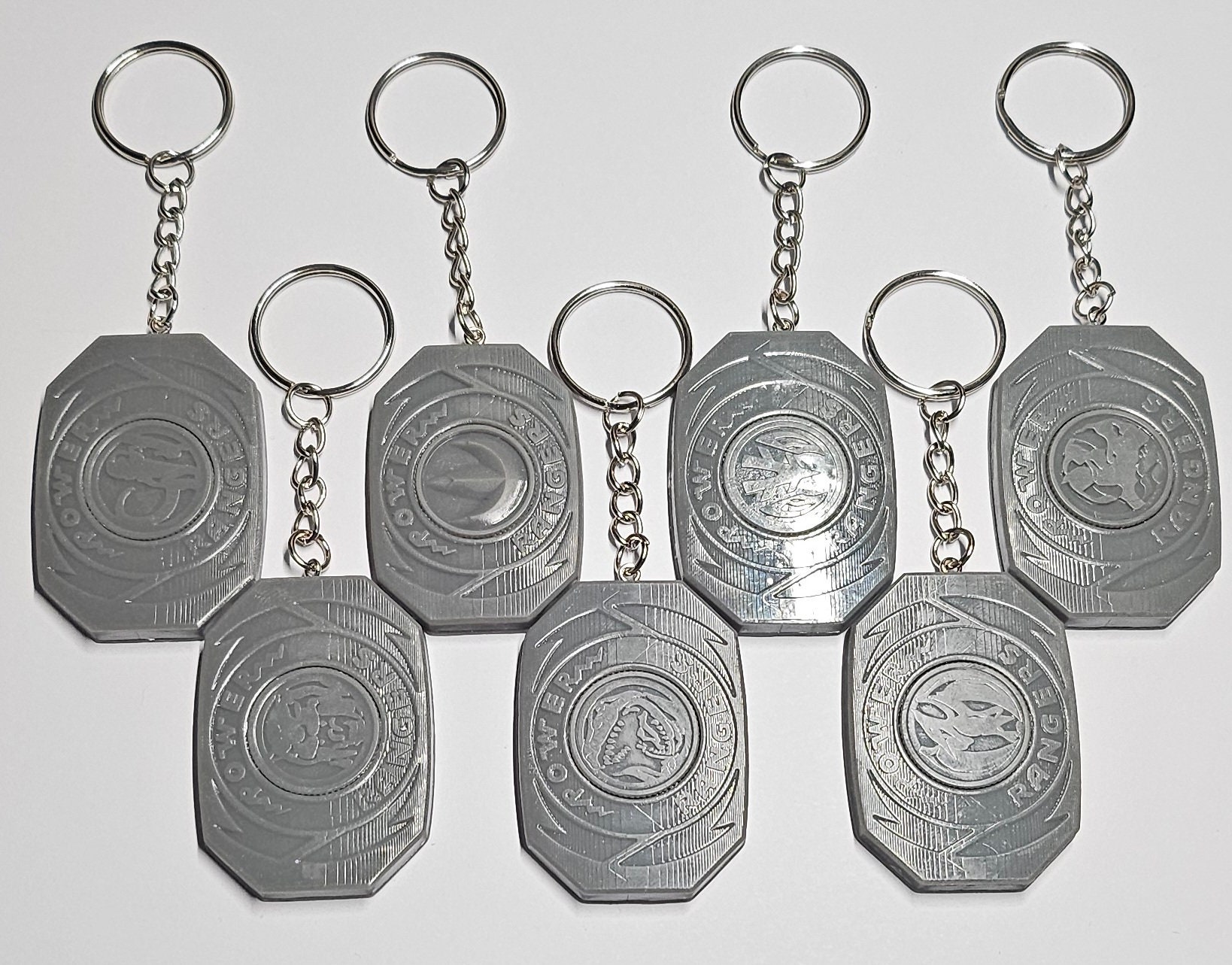 Power Rangers Morpher Keychains Etsy