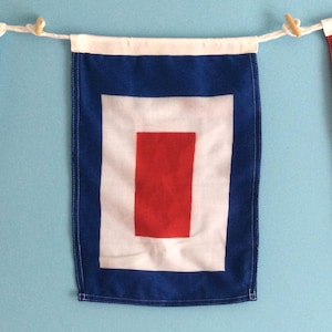 Nautical Signal Flag &quot;W&quot;