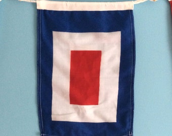 Nautical Signal Flag "W"