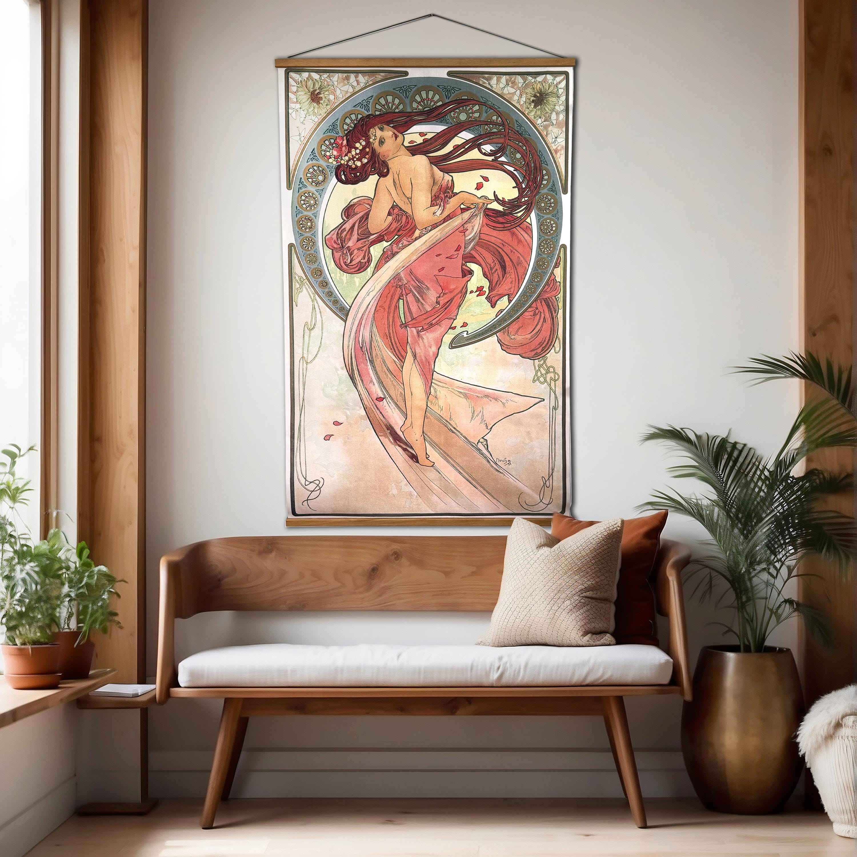 Alphonse Mucha Art Et Decoration Tapestry