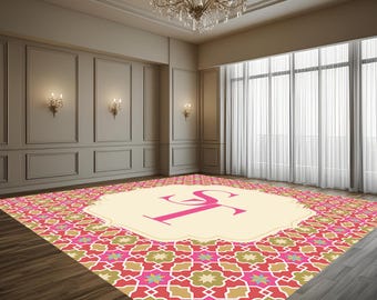 Moroccan Design | Indian Wedding | Floor Designs | Wedding Monogram | Wedding Dance Floor Design | Digital Design Only