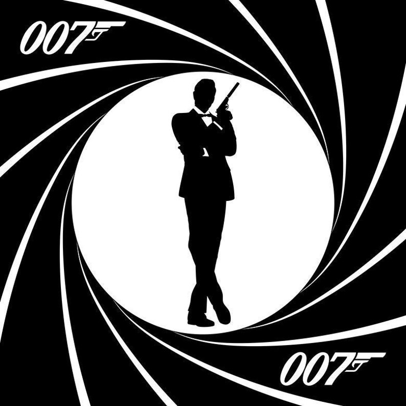 James Bond Themed Dance Floor Design. Birthday Party Decor. Bond Theme ...