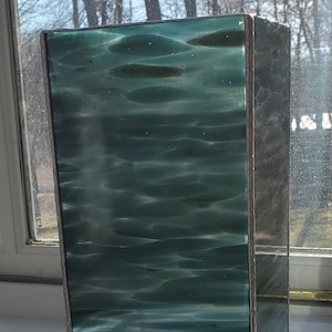 Stained glass lantern
