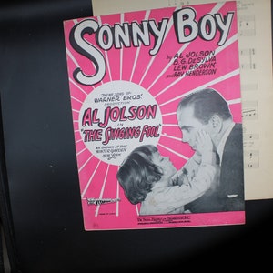Vintage Sheet Music: "Sonny Boy"