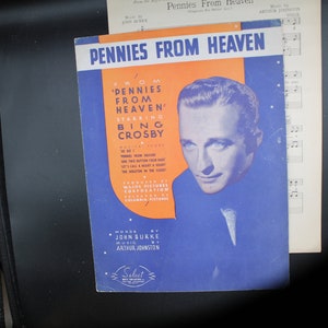 Vintage Sheet Music: "Pennies From Heaven"