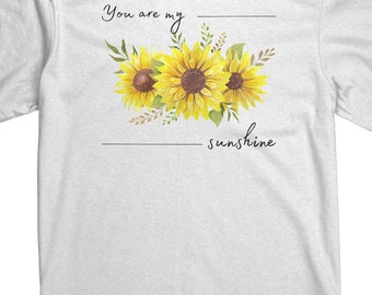 Sunflower Shirt Floral Tee Shirt Flower Garden Shirt Womens Fall Shirt, Sunflower Tshirt Sunflower Shirts. Sunshine Tee