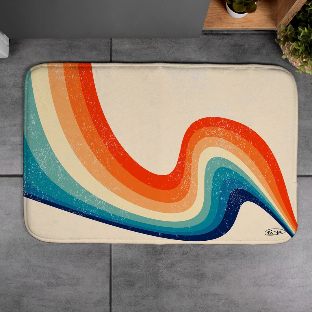 Beautiful Bath Mat With Nonslip Backing Extra Soft and Etsy UK