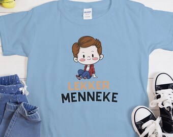 Lekker Menneke ! T-shirt garçon Heerlen Limburg Pays-Bas - Cadeau parfait pour votre enfant mignon