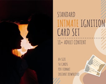 Standard Intim Ignition Kartenset - Intimität, Paarspiel, Freundschaftsspiel, Freundschaftsspiel, Paare, Intimität, Freundschaftsspiel, OnlyFans