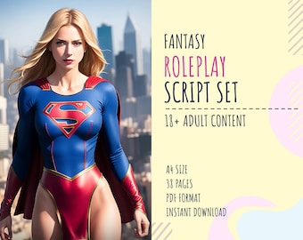 Fantasy Adult Roleplay Script - adult roleplay, adult script, roleplay, JOI, intimacy, relationship, couples games, OnlyFans
