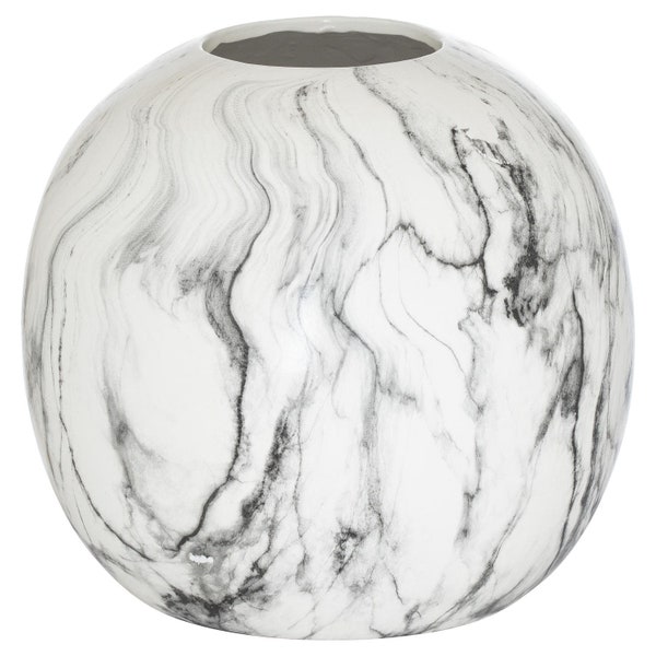 Marble Effect Vase | Tabletop | centerpiece | Modern Vase | Contemporary vase | Statement piece