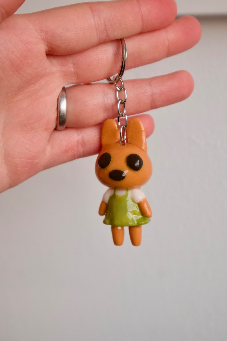 Acnh Villager // Gamer Gift // Cute Handmade Polymer Clay Etsy