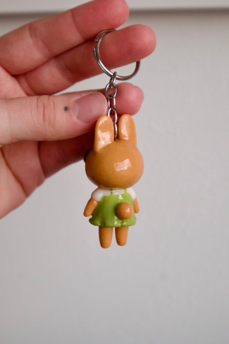 Acnh Villager // Gamer Gift // Cute Handmade Polymer Clay Etsy