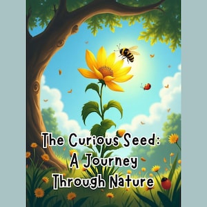 The Curious Seed: książka dla dzieci inspirowana naturą | Edukacyjna książka elektroniczna dla dzieci na temat rozwoju i wytrwałości