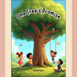 One Tree’s Promise – Książka z morałem dla dzieci | Książka obrazkowa o naturze i życzliwości | E-book dla dzieci do druku | Cyfrowe pobieranie w formacie PDF w formacie A4