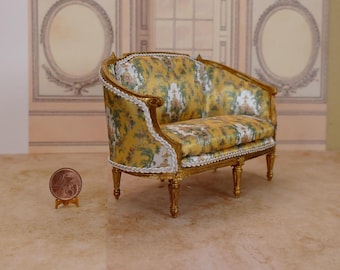 Louis XVI basket sofa
