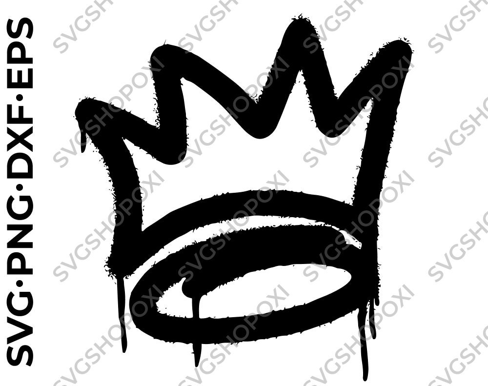 Graffiti Crown Sticker by Xbeatz  Sticker graffiti, Easy tattoos to draw,  Crown tattoo design
