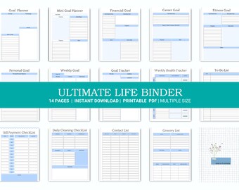Ultimate Life Planner: Household & Family Organizer (Digital Download)