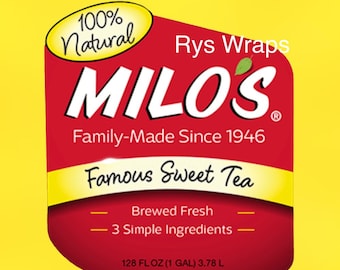 Milo’s tea sublimation wrap