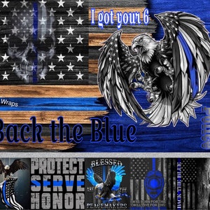 Police officer sublimation wrap