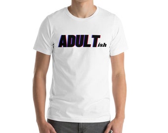 Adultish T-Shirt: Combed Cotton Tee
