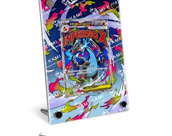 Mega Charizard EX MA Custom Pokémon Card Display Frame Case