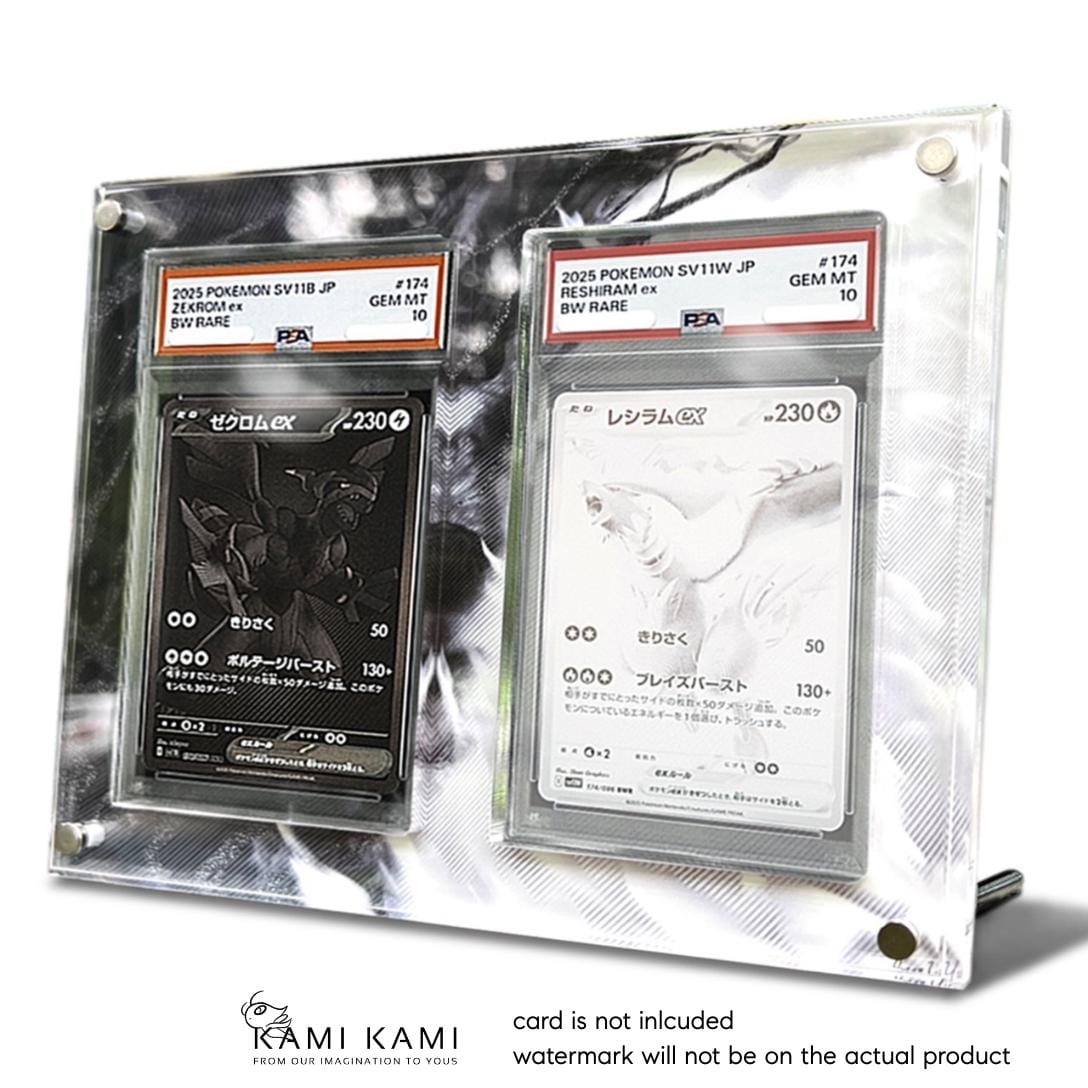 ポケモンカードゲーム　ゼクロム　レシラム　BWR セット レシラム ex & ゼクロム ex BWR セット カスタムポケモン PSA カード