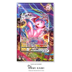 Cadre de présentation de carte Pokémon personnalisé Mew Vmax Alt Art