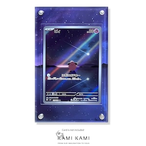 Cadre de présentation de carte Pokémon personnalisé Cleffa AR