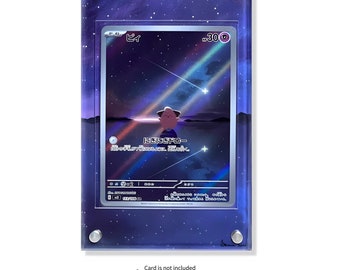 Cleffa ar Custom Pokémon Card Display Frame Case
