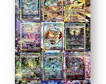 ポケモンカードゲーム ディスプレイフレーム　イーブイズ　5個セット プリズマティックエボリューションズ イーブイ進化セット ポケモン