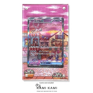 Mew SAR 151 Cadre de présentation de carte Pokémon personnalisé