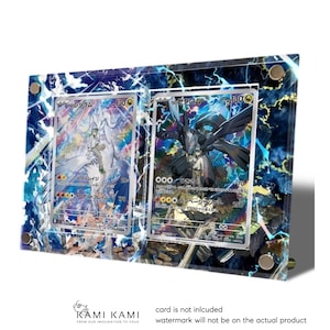 mega gardevoir ex sar/sir custom pokémon card display frame case 233/091 SIR Mega Gardevoir Ex Sar/sir Custom