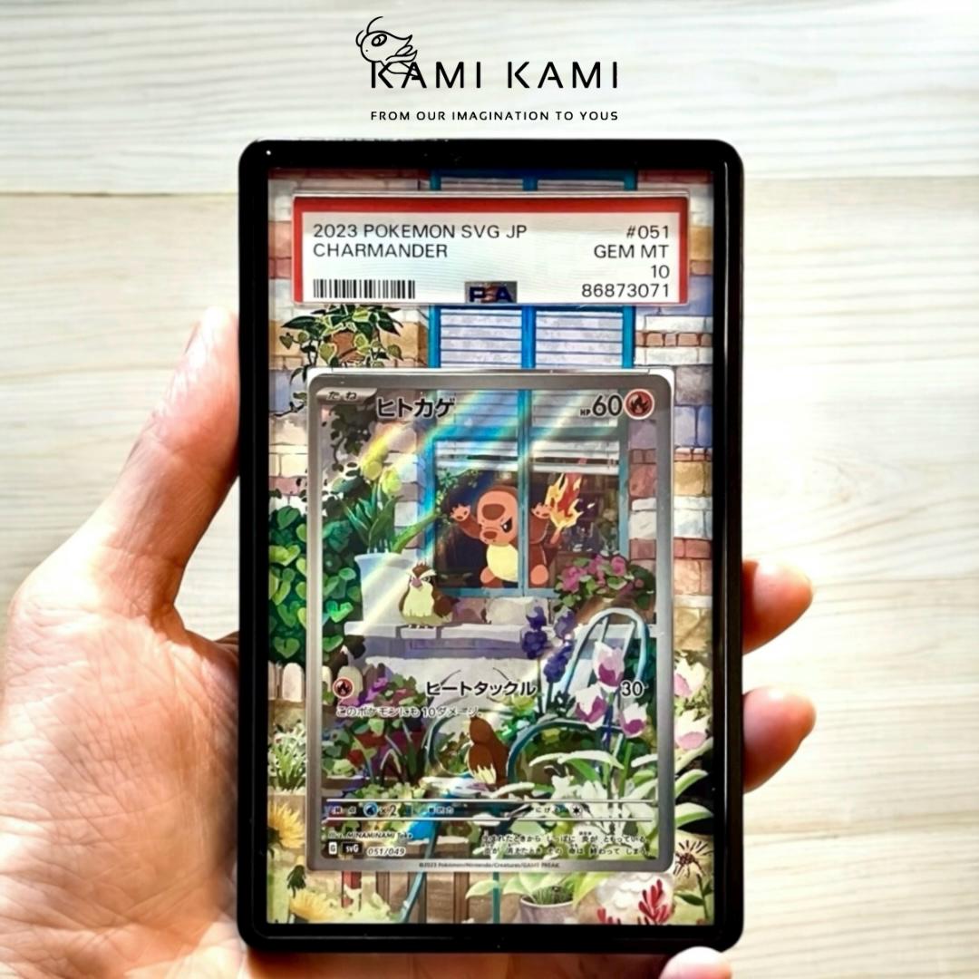 ヒトカゲ AR スペシャルプロモボックス PSA/BGS 用カスタムポケモン