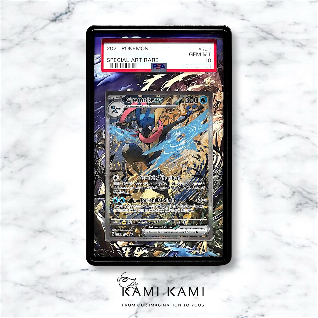 greninja graded card Pokmon GRADED Greninja ex 214/167 Twilight Masquerade SIR 9.5 ENGLISH