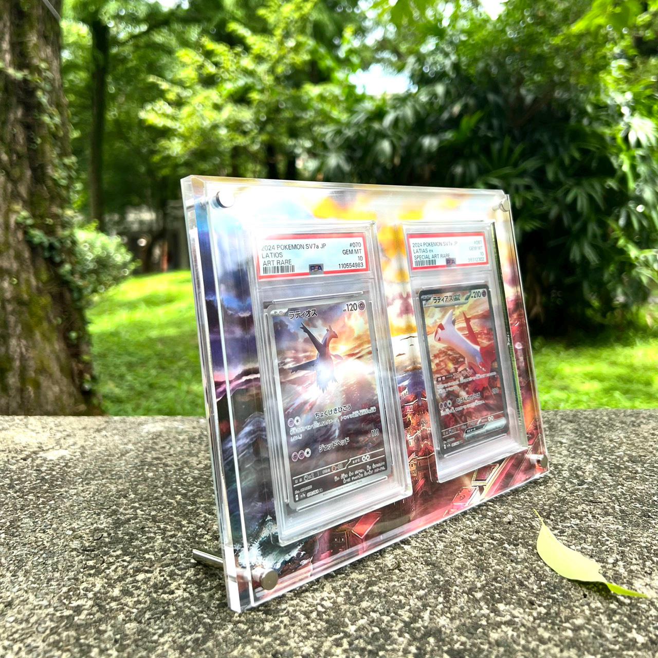 ラティアス ex sar ラティオス ar カスタムポケモン PSA カード