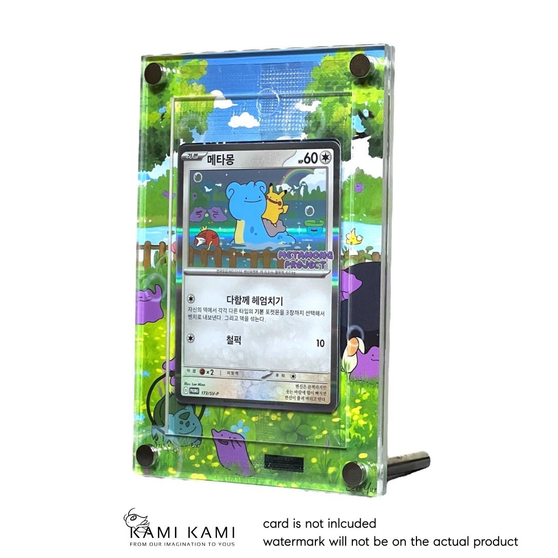 Ditto Korean Promo Custom Pokémon Card Display Frame Case - Etsy