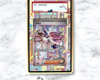 Miriam SAR/SIR Custom Pokémon Graded Card Display Case