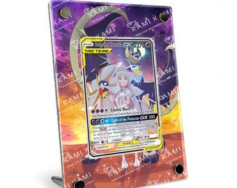 ソルガレオ＆ルナアーラGX カスタムポケモンカードディスプレイ
