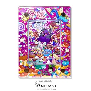 Cadre de présentation de carte Pokémon personnalisé Morpeko AR