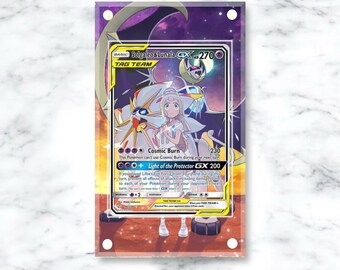 ソルガレオ＆ルナアーラGX カスタムポケモンカードディスプレイ