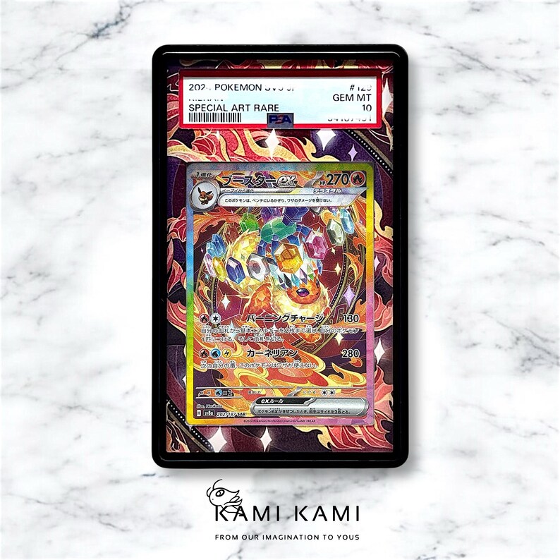 May include: A Pokemon trading card featuring a special art rare version of the Pokemon "Froslass". The card is graded GEM MT 10 by PSA. The card features a colorful illustration of Froslass with a variety of gems surrounding it.