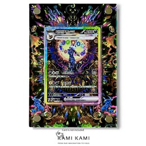 Umbreon ex sar Étui cadre personnalisé pour carte Pokémon