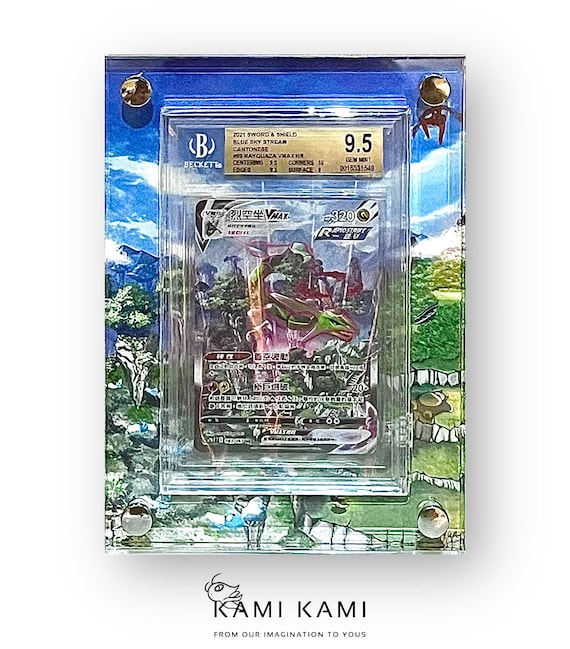 rayquaza v bccg 10 graded card slab Rayquaza V Alt Art PSA CGC Beckett main image 0